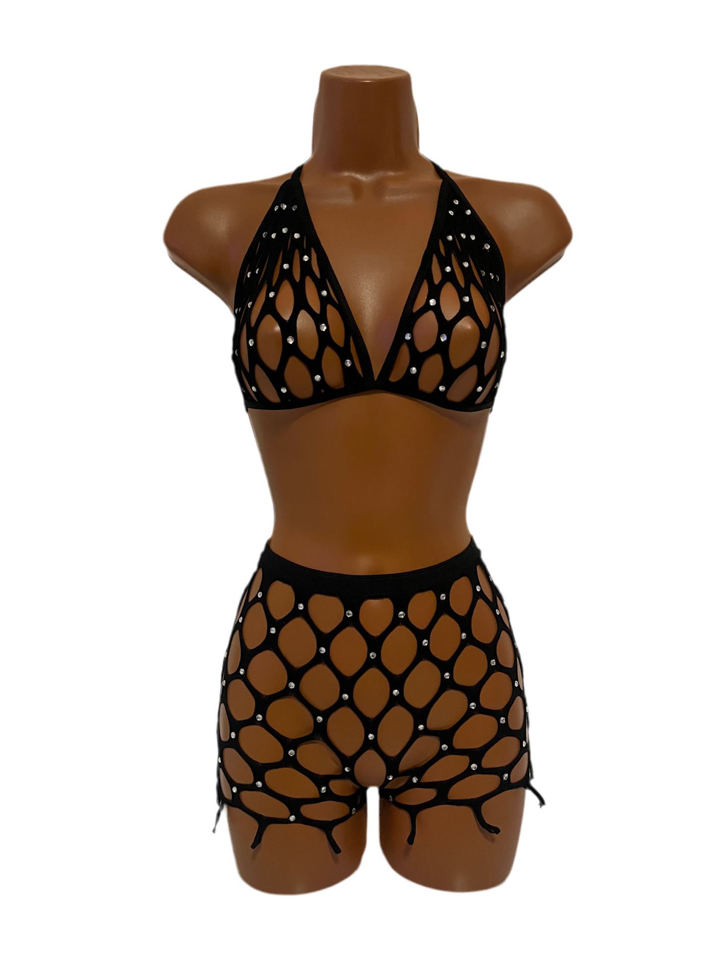 Fishnet two piece